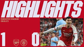 HIGHLIGHTS  Arsenal vs Manchester City 10  Martinelli returns to win it [upl. by Lerim]