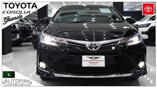 Toyota Corolla Altis Grande X Black Interior 2022 Detailed Review Price Specifications amp Features [upl. by Grayce]