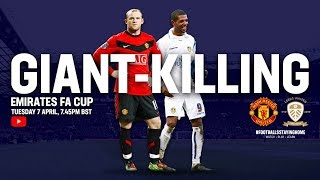 Manchester United 01 Leeds United  Full Match  FA Cup GiantKilling  FA Cup 200910 [upl. by Notled]