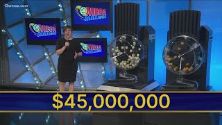 Mega Millions numbers April 2 2024  45 million jackpot [upl. by Adaline170]