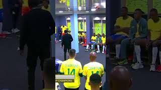 Coach Rhulani gives a memorable speech after Sundowns wins dstvpremiership sundowns [upl. by Htide841]