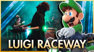 MARIO KART played LIVE in a Rock Concert  quotLUIGI RACEWAYquot by Pokérus Project [upl. by Beverlee535]