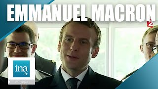 Les phrases polémiques dEmmanuel Macron  Archive INA [upl. by Elburr]