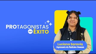 Luciana Saravia 👩‍🎓📚  Protagonista del Éxito [upl. by Airdnna]