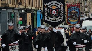 Young Loyalist flute band 9thDecember 2023 [upl. by Asinet454]