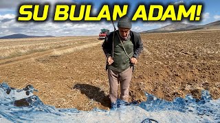 SONDAJ KUYUSU AÇIYORUZ SUYU BULAN ADAM GÖSTERDİĞİ YERDEN SU ÇIKIYOR [upl. by Julius]