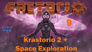 Factorio Krastorio 2  Space Exploration Военная тех карта 9 [upl. by Sayers]