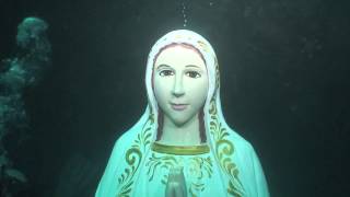 Its a Miracle Virgin Mary Statue Comes Alive Mother Mary Under Water [upl. by Enrol]