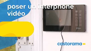 Poser un interphone vidéo filaire avec gâche électrique Castorama [upl. by Dinnie61]