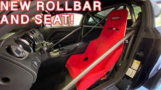 Part 10  On3 Mustang Turbo Build  WATSON 6pt ROLL BAR INSTALL [upl. by Truda709]