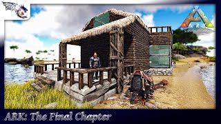 Building Our Island Resort On Herbivore Island ARK HARDCORE  ARK The Final Chapter 16 [upl. by Ulberto167]