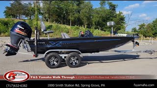 2024 Xpress X19 Pro Bass boat Yamaha Vmax 175 SHO F amp S Yamaha Hanover PA [upl. by Ellette]