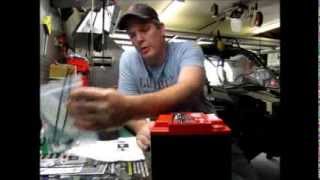 EMP Battery Box Install Can Am Commander [upl. by Ecyak287]