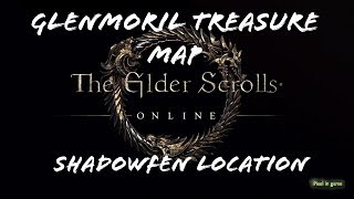 ESO Glenmoril Wyrd Treasure Map Shadowfen location  Elder Scrolls Online  Witches Festival [upl. by Carder552]