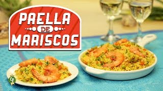 ¿Cómo preparar Paella de Mariscos  Cocina Fresca [upl. by Ettenawtna165]