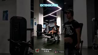 Triserie para piernas 🔥MASIVAS🔥gym fitness fit workout entrenamiento rutina pesas gymrat [upl. by Orihakat]