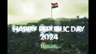 Aanchal Tera Rahe Maa Status 2024  Happy Republic Day Status 2024  26 January 2024 Ka Status [upl. by Ariajay996]