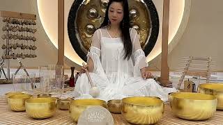 Zen Zone Transformative Tibetan Singing Bowl Meditation [upl. by Awad841]