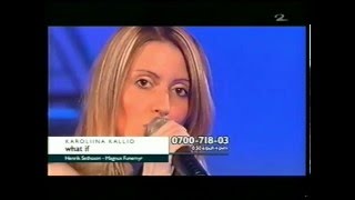 Karoliina Kallio  What If  Euroviisut 2004 [upl. by Melonie]