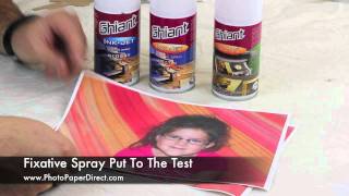 Fixative Spray Put To The Test [upl. by Enoob]