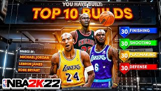 ALL THE BEST BUILDS in NBA 2K22 • BEST BADGES  GUARD amp CENTER BUILDS for CURRENT GEN  NEXT GEN [upl. by Filiano234]