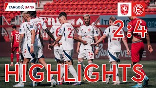 HIGHLIGHTS  FC Twente vs Fortuna Düsseldorf 24  Fortuna Düsseldorf [upl. by Burrows]