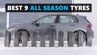 9 of the BEST All Season  All Weather Tires for 2021 [upl. by Atelra]