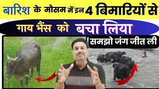 बारिश में इन 4 बिमारियों से बचालो समझो जंग जीत ली 👉🏻 Barish Mein Hone wali bimariyan [upl. by Eitnom428]