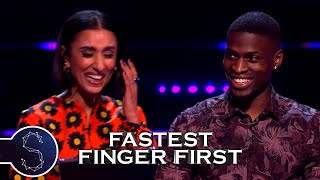 Anita Rani In Stitches After French Translation Fail  Fastest Finger First [upl. by Gaylene]