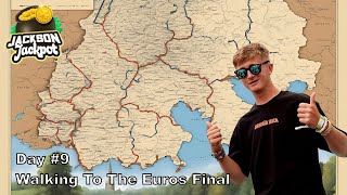 Day 9  Walking from London to the Euros final [upl. by Joachima]