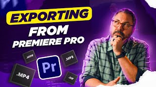 How to Export Video in Premiere Pro  Adobe Video x filmriot [upl. by Ikin]