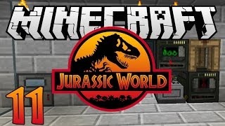 Minecraft Jurassic World  Ep 11  quotNew Tech and Energy Cubesquot Rexxit Modpack [upl. by Egres]