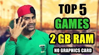 Best Games You Can Play Without Graphics Card  2 GB RAM  My All Time Favorite [upl. by Ellek]