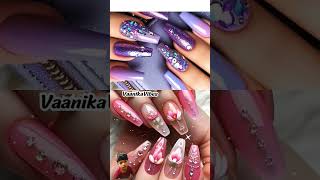 pink vs purple  pink  like  purple 💜 subscribe  purse 👛 nail 💅 etc ytshorts [upl. by Ahtis]