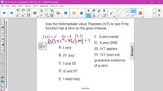 AP Calc AB Making Functions Continuous Q20 [upl. by Undis247]