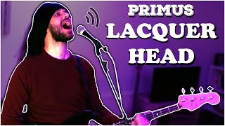 PRIMUS  Lacquer Head Cover Bass amp Vocals [upl. by Ynnol]