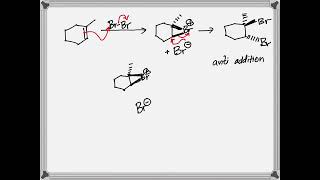 bromination of methylcyclohexene [upl. by Isnam]