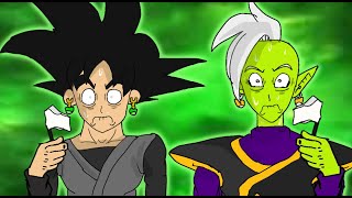 Goku Black and Zamasu Being HUMBLED For 10 Minutes [upl. by Emarej]