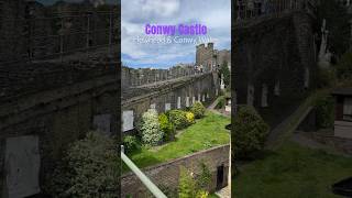 CASTLES EVERYWHERE  Conwy Castle in Wales Welsh heritage travel castle cruise [upl. by Slorac]