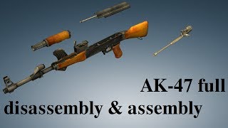 AK47 full disassembly amp assembly [upl. by Chap]