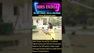 Mrs India 2025 2026 Winners Quest Maha Laxmi Prasad by Mrs India Finalist for Tourism Queen [upl. by Wilkie]