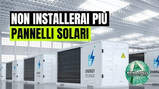 Non Installare Pannelli Solari [upl. by Rubetta]