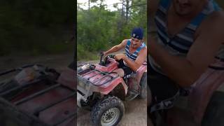 Donuts on the 4 wheeler wife donuts drift racing 4wheeler fastfun speedsociety shorts atv [upl. by Zwick522]