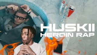 YESSIR TALK THAT TALK HUSKII  HEROIN RAP REACTION [upl. by Eiramana875]