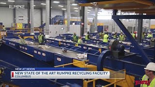 Rumpke breaks ground on 50M Columbus recycling center [upl. by Mozelle]