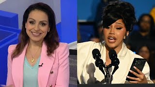 Rita Panahi reacts to Cardi B’s trainwreck Kamala endorsement [upl. by Robbins]