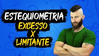 ESTEQUIOMETRIA COM REAGENTE EM EXCESSO E REAGENTE LIMITANTE [upl. by Aay]