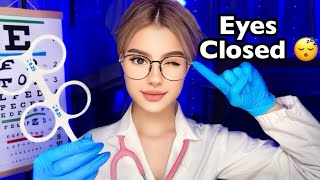 ASMR Cranial Nerve Exam but EYES CLOSED 👀 Doctor ASMR for Sleep ❤️ Follow my Instructions [upl. by Laughlin]