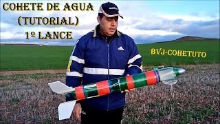 👨‍🚀 Water RocketCOHETE DE AGUA 1º Lanzamiento FALLIDO 😱 [upl. by Kcira928]