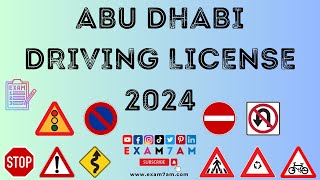 ABU DHABI DRIVING LICENSE THEORY TEST  COMPLETE 2024  QUESTIONS AND ANSWERS  DRIVING LICENSE [upl. by Hilbert]